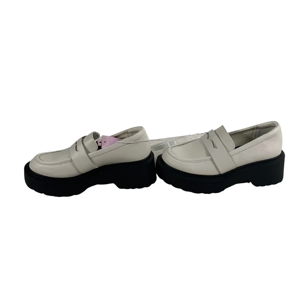 Chunky Cream Wild Fable Platform Loafers Women’s 8 Bold 2.5